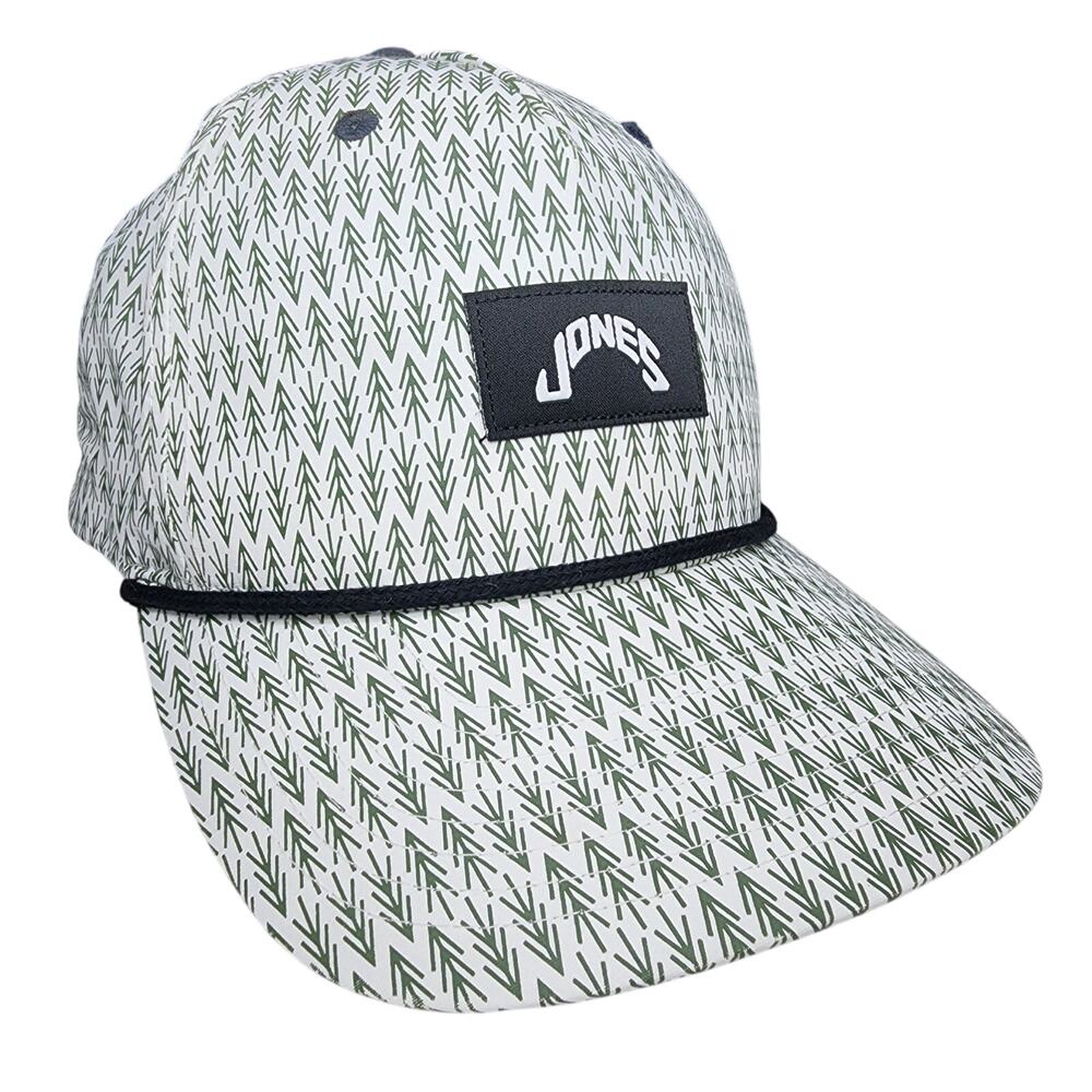 Green Patterned Men's Hat